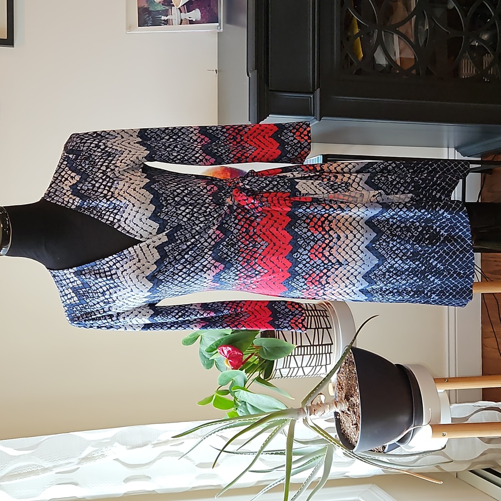 BCBGMAXAZRIA Adele wrap dress
